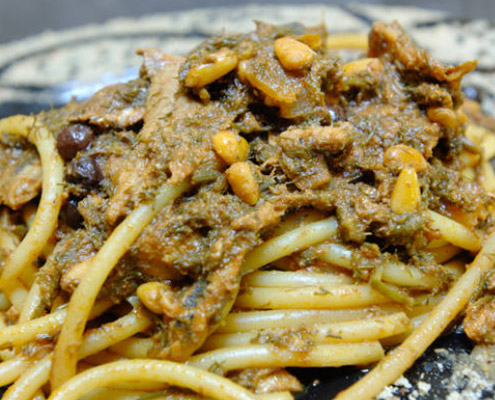 Pasta con le Sarde, one of the most iconic dishes in Palermo