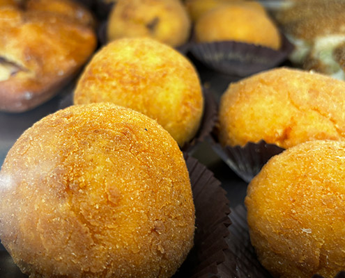 Arancina, Palermo's traditional street food