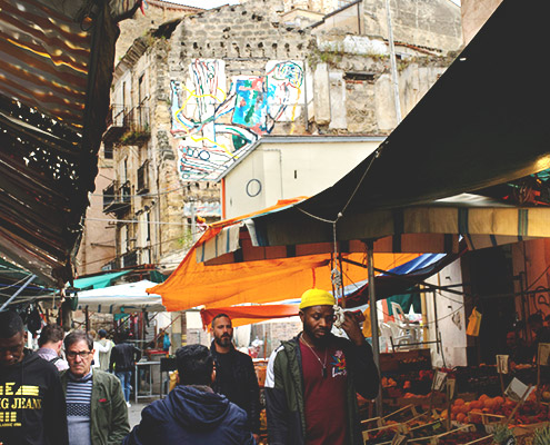 Ballarò market, palermo's popular tradition