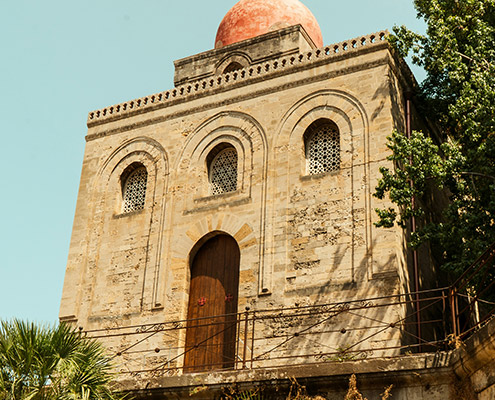 San Cataldo, arab norman church in the heart of Palermo