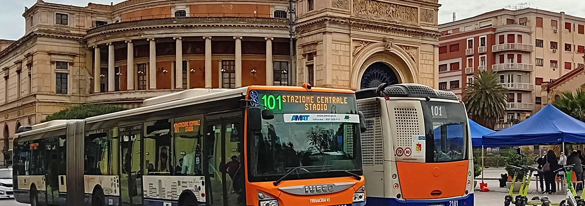 bus lines in palermo, public transport