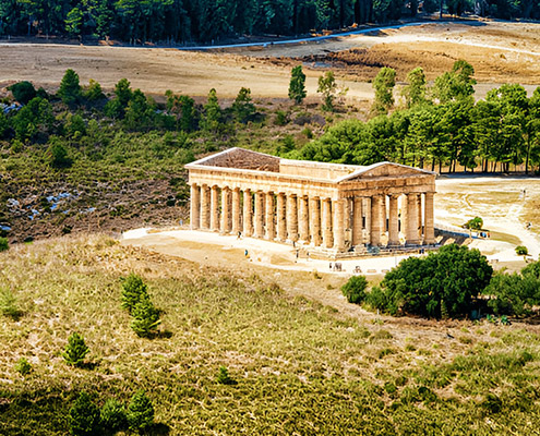 segesta temple, archeology and nature spots