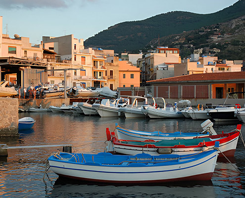 Sferracavallo village, close to palermo, sea and experiences