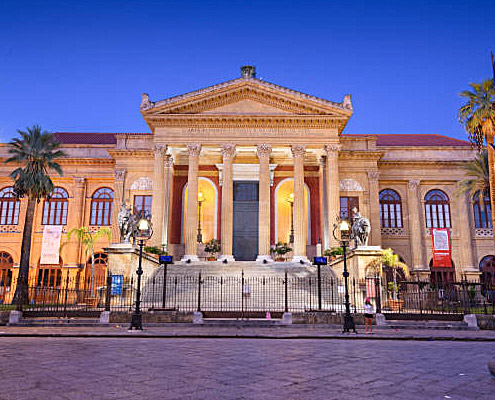 see the Teatro Massimo (theater), among the best points of interest and must see places