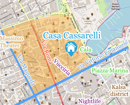 Best area where to stay in Palermo